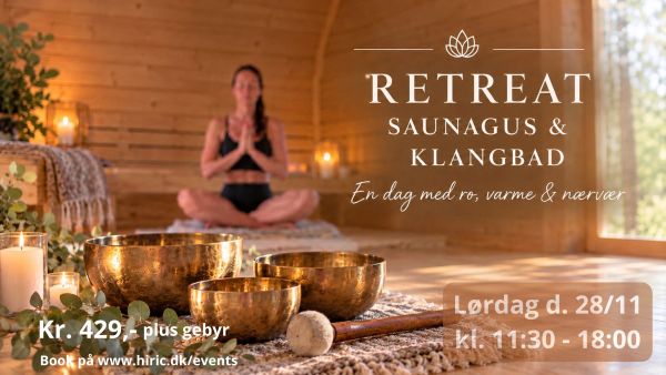 1 dags saunagus retreat ved vestkysten
